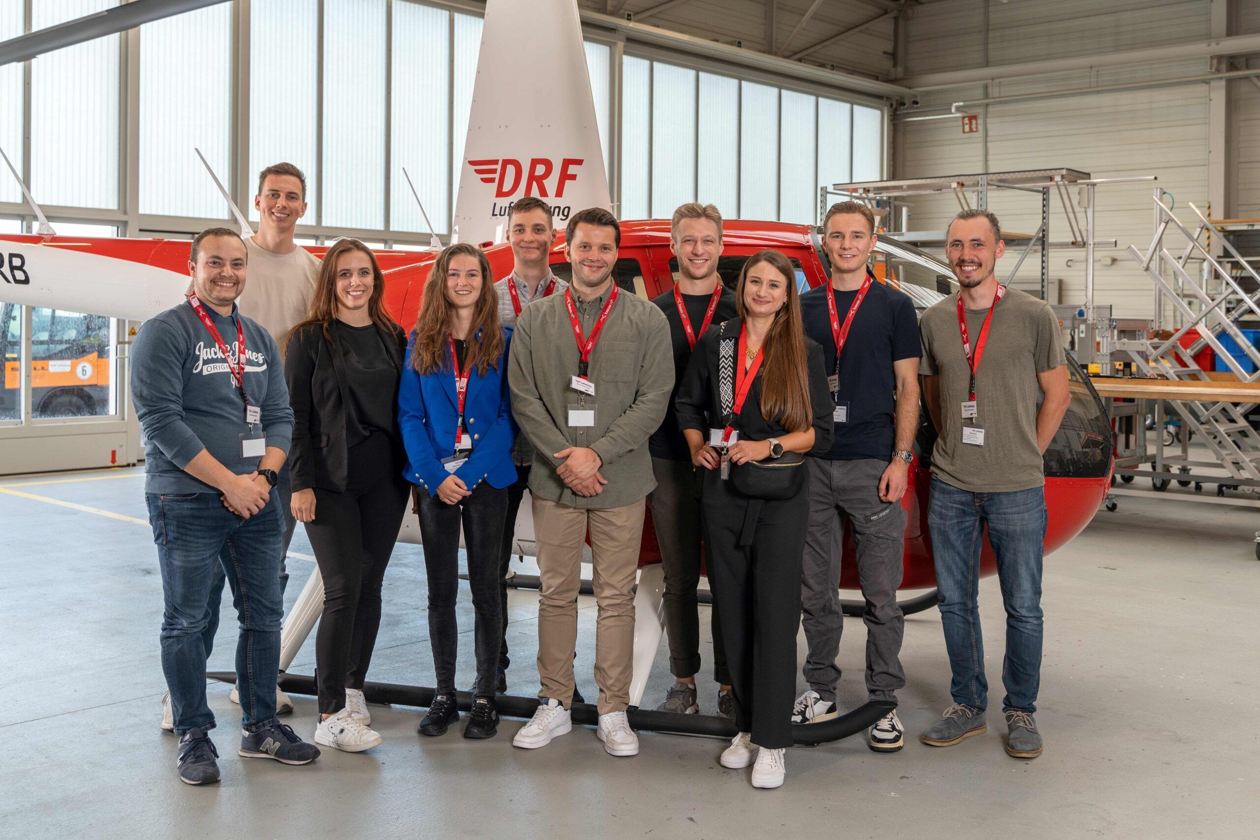 Neue Flugschüler starten Pilotenausbildung an der DRF Akademie