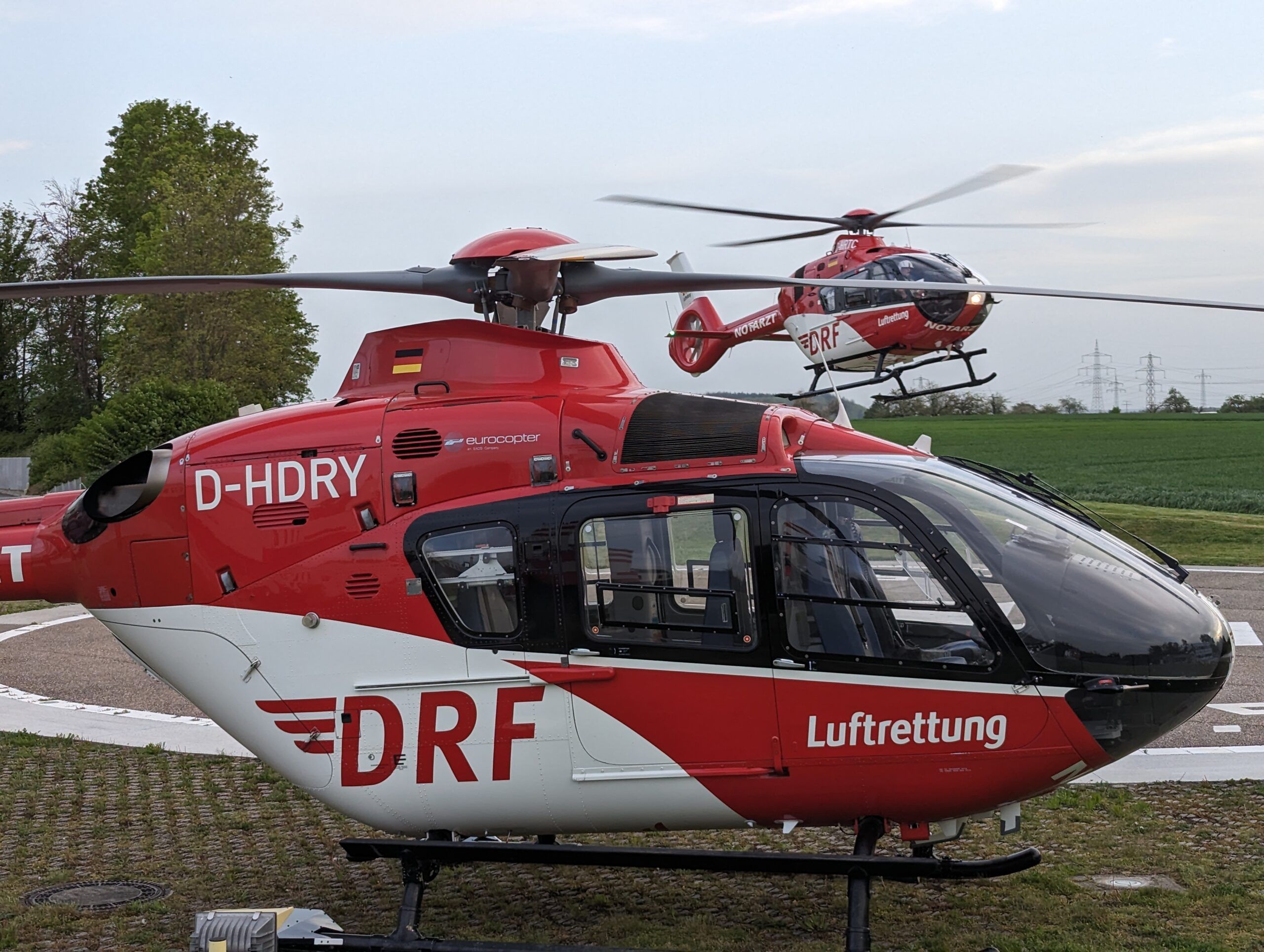 Ein neuer Hubschrauber für die Region: Seit gestern kommt in Leonberg ein Rettungshubschrauber des Typs H135 als neuer Christoph 41 zum Einsatz. 