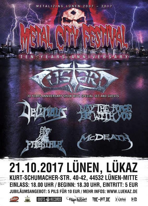 Metal City Festival in Lünen feiert 10-jähriges Bestehen