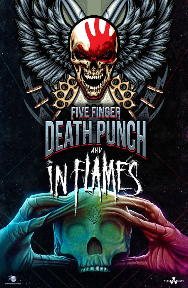 In Flames und Five Finger Death Punch gehen gemeinsam auf Tour