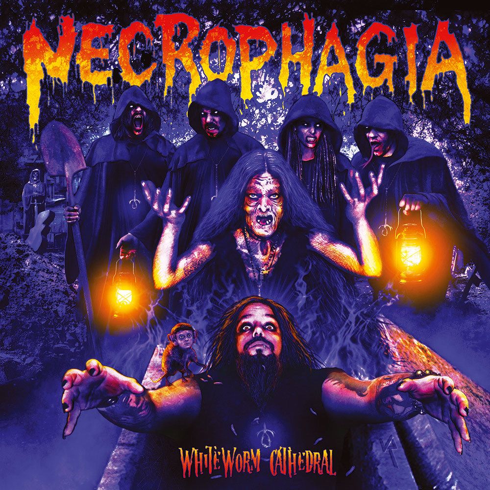 Necrophagia streamen neues Album "WhiteWorm Cathedral"