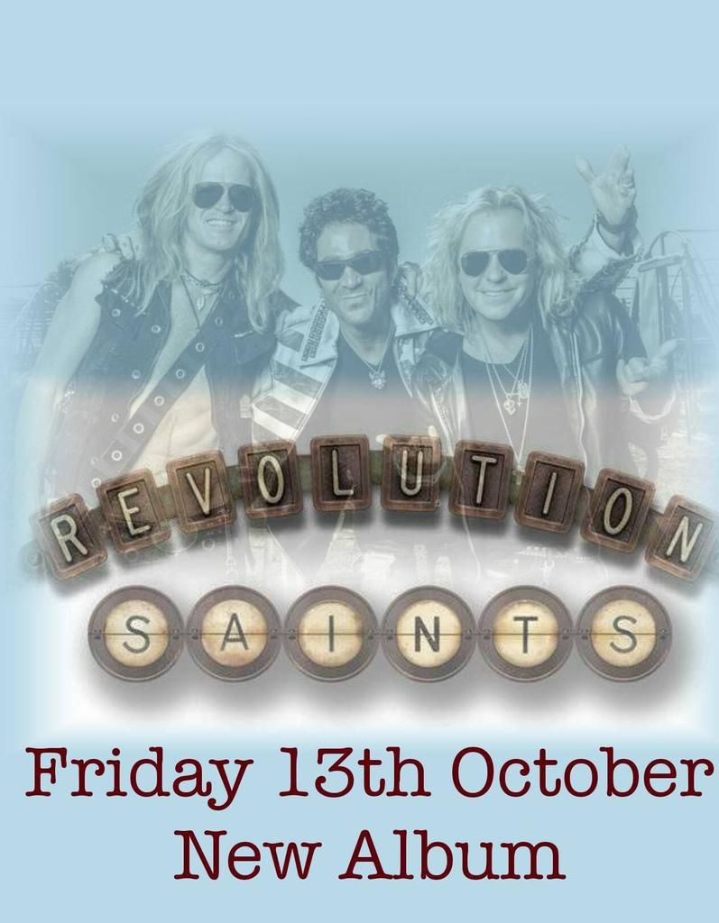 Revolution Saints: Zweites Album für den 13. Oktober angekündigt
