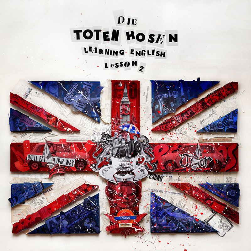 Die Toten Hosen: "Learning English Lesson 2"-Tracklist, Cover-Artwork und Gäste veröffentlicht