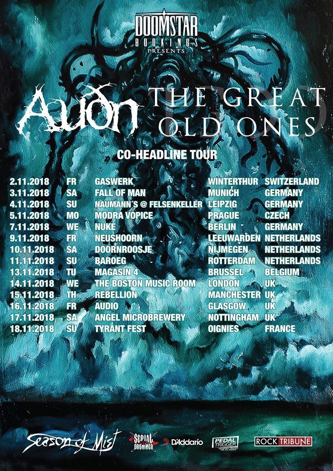 Auðn & The Great Old Ones: Gewinnt CDs und Tickets für die Berlin-Show