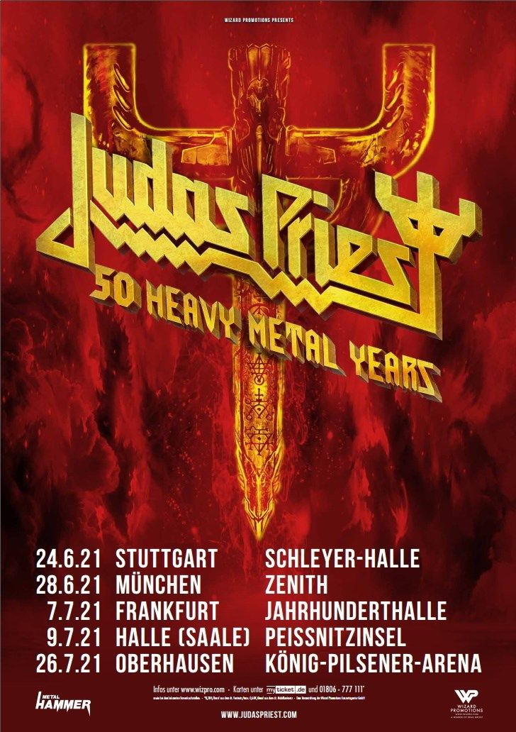 "50 Heavy Metal Years"-Ersatzkonzerte für 2021 bekannt gegeben