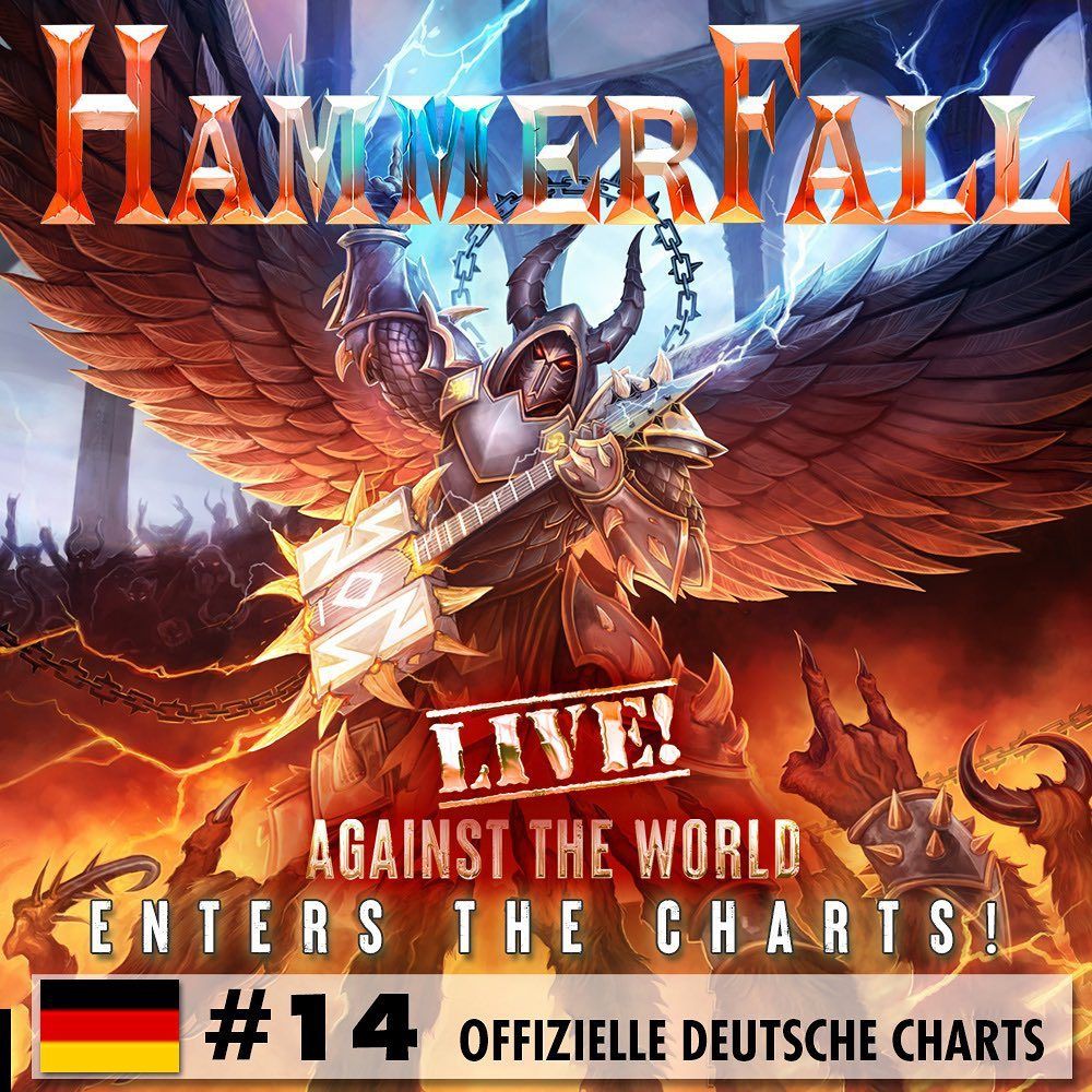 "Live! Against The World" auf Platz 14 der deutschen Charts