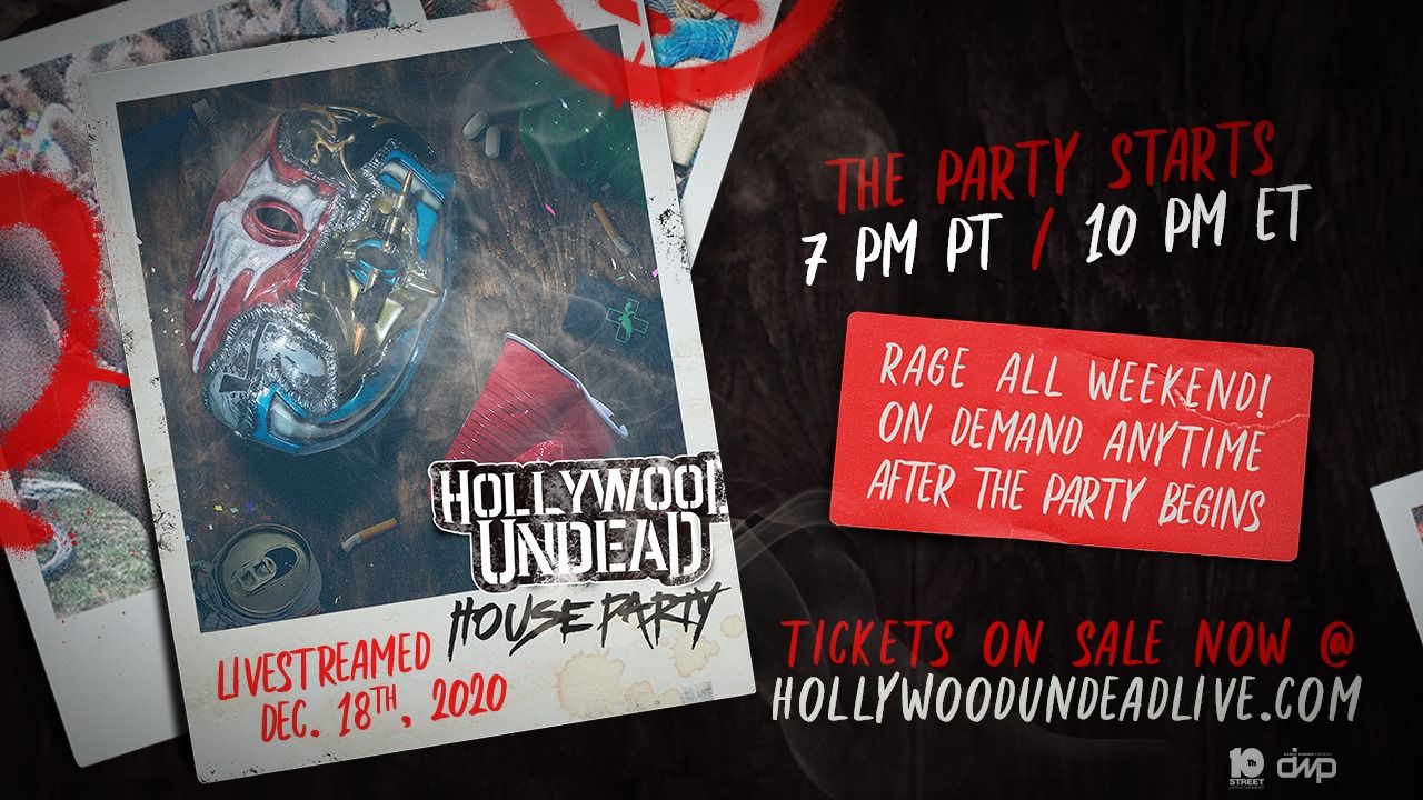 "Hollywood Undead House Party"-Livestream-Event angekündigt
