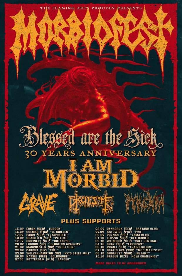 David Vincent und I Am Morbid feiern "Blessed Are The Sick"-Jubiläum mit Tour im Herbst