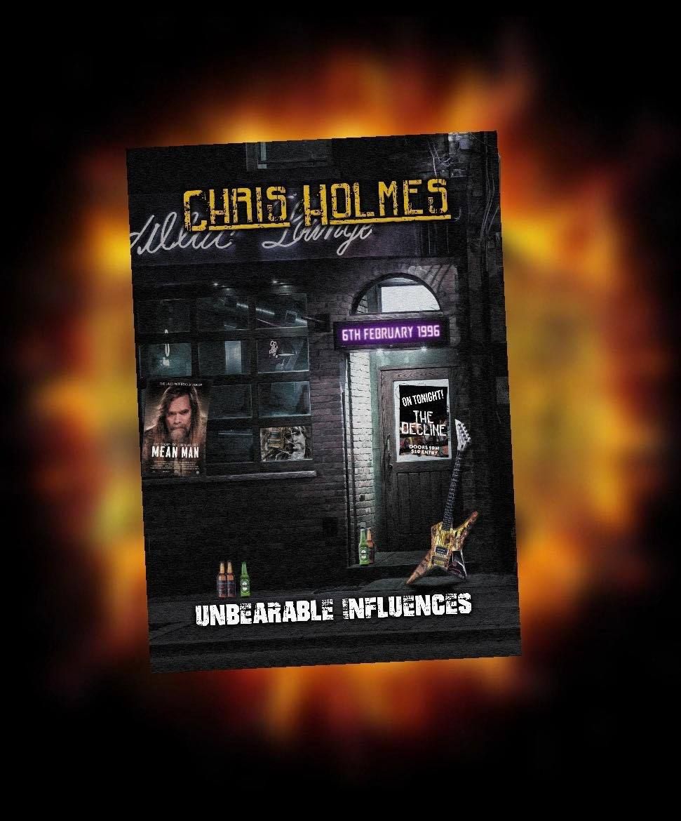 Chris Holmes veröffentlicht "Unbearable Influence"-Album Ende September