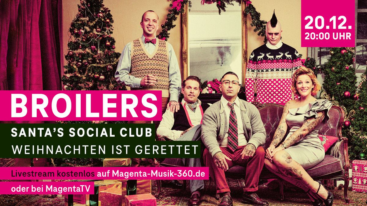 "Santa's Social Club"-Livestream heute um 20:00 Uhr