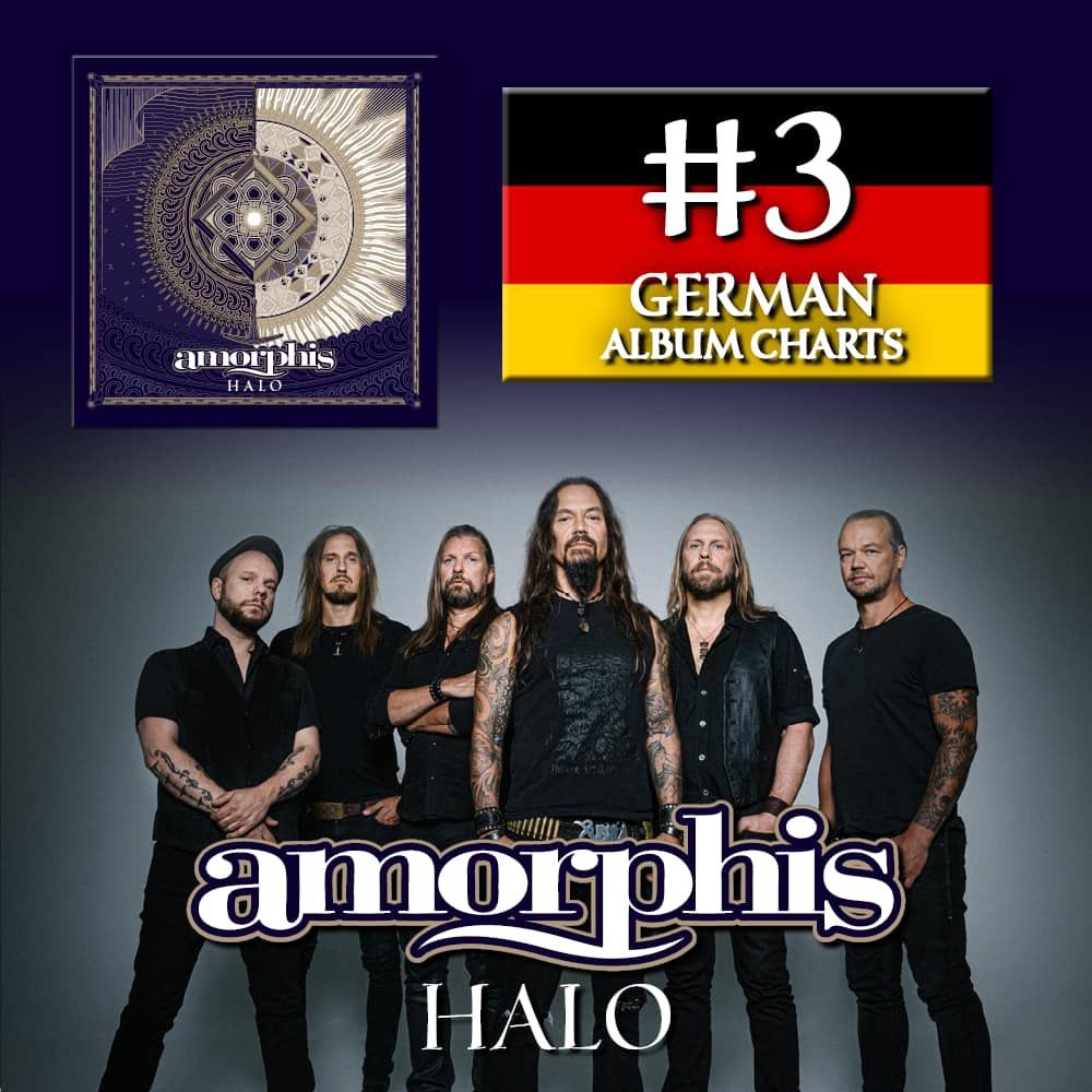 "Halo" auf Platz #3 der offiziellen deutschen Albumcharts