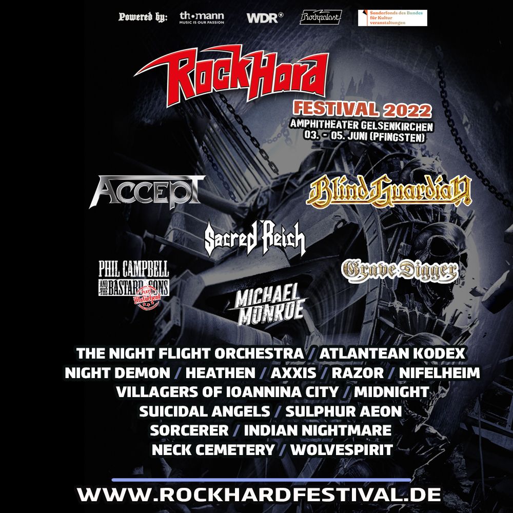 Rock Hard Festival 2022: Die Spotify-Playlist ist online