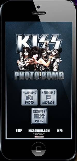 Kiss bringen offizielle "Photo Bomb"-App auf den Markt