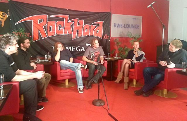 Diskussionsrunde zur Zukunft der Musik auf Rock Hard On Air