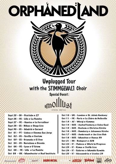 Orphaned Land geben Unplugged-Tourdaten bekannt