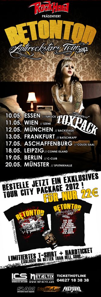 Rock Hard präsentiert: Betontod und Toxpack