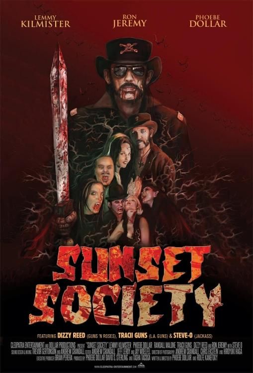 Sunset Society: Lemmy, Tracii Guns und Dizzy Reed als Darsteller in Vampir-Horrorfilm zu sehen