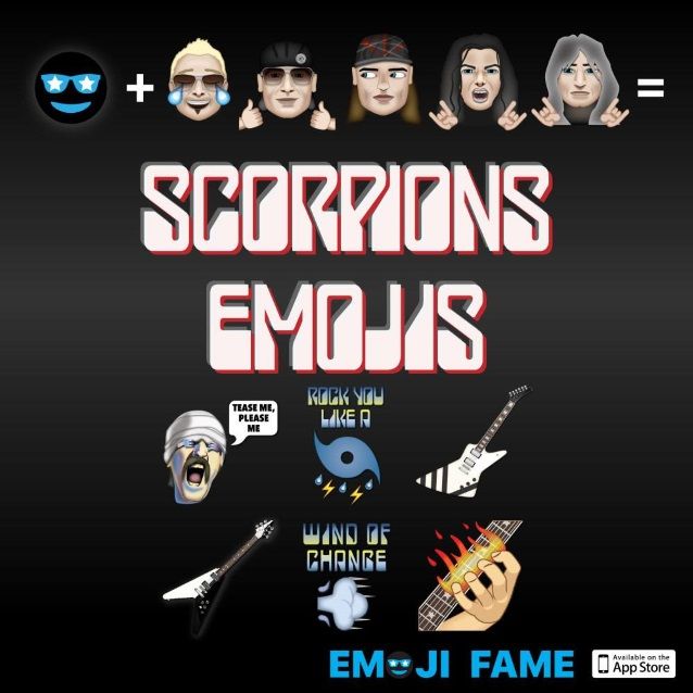 Scorpions-Emojis für Android und iOS veröffentlicht