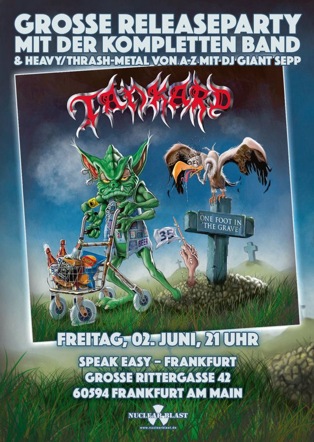 Tankard: Zweiter "One Foot In the Grave"-Track-by-Track-Trailer ist onlne