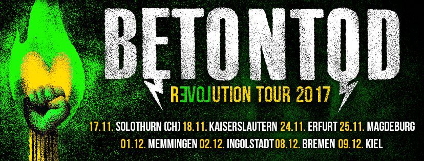 Betontod: Trailer zur kommenden "Revolution"-Tour veröffentlicht