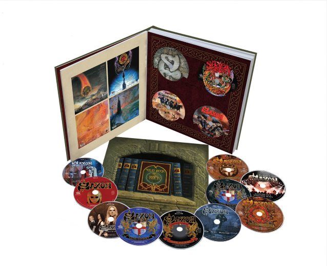 Saxon: "The Solid Book Of Rock"-Boxset-Trailer ist online