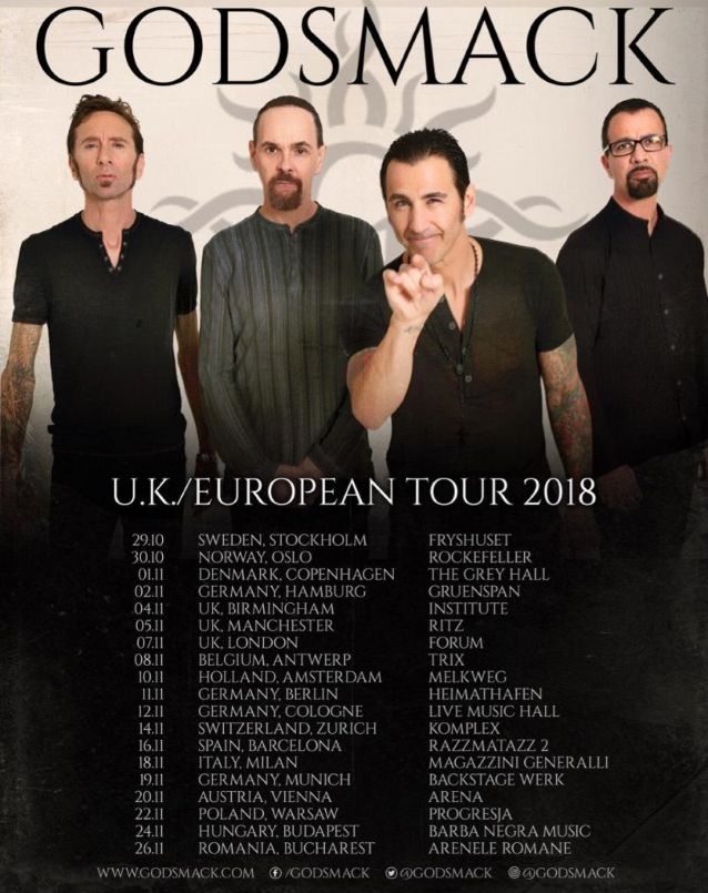 Godsmack müssen Europa-Tour absagen