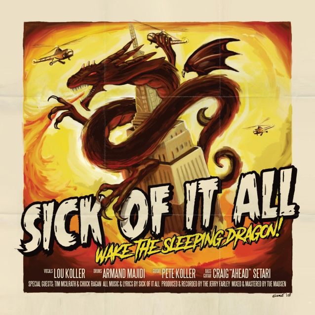 Sick Of It All veröffentlichen neuen Song 'Wake The Sleeping Dragon!'