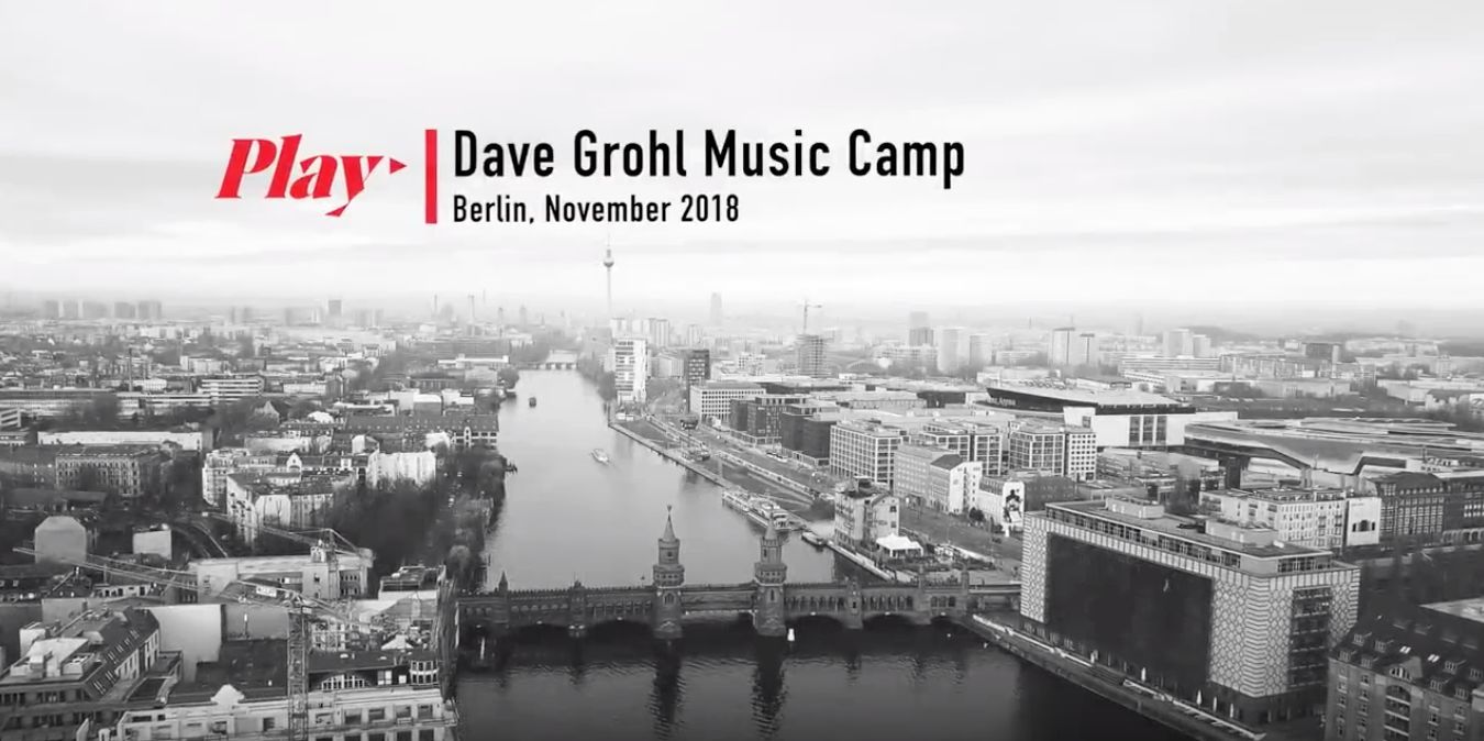 'Play'-Video vom Dave Grohl Music Camp in Berlin veröffentlicht