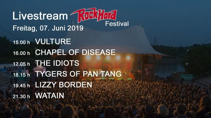 Rock Hard Festival 2019: Der WDR Rockpalast streamt live aus dem Amphitheater