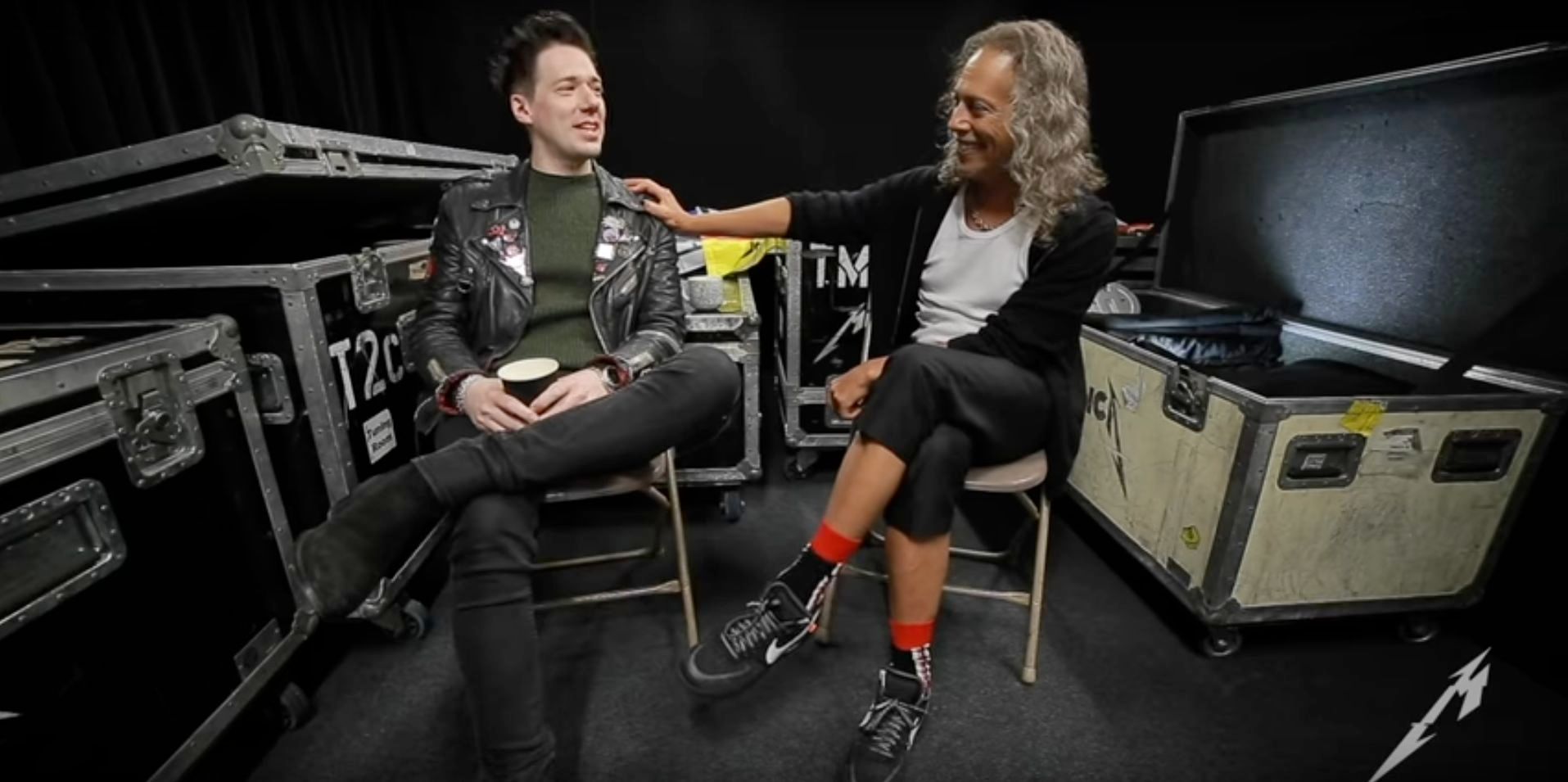 Kirk Hammett und Ghost-Sänger Tobias Forge sprechen im Video über gemeinsame Tour
