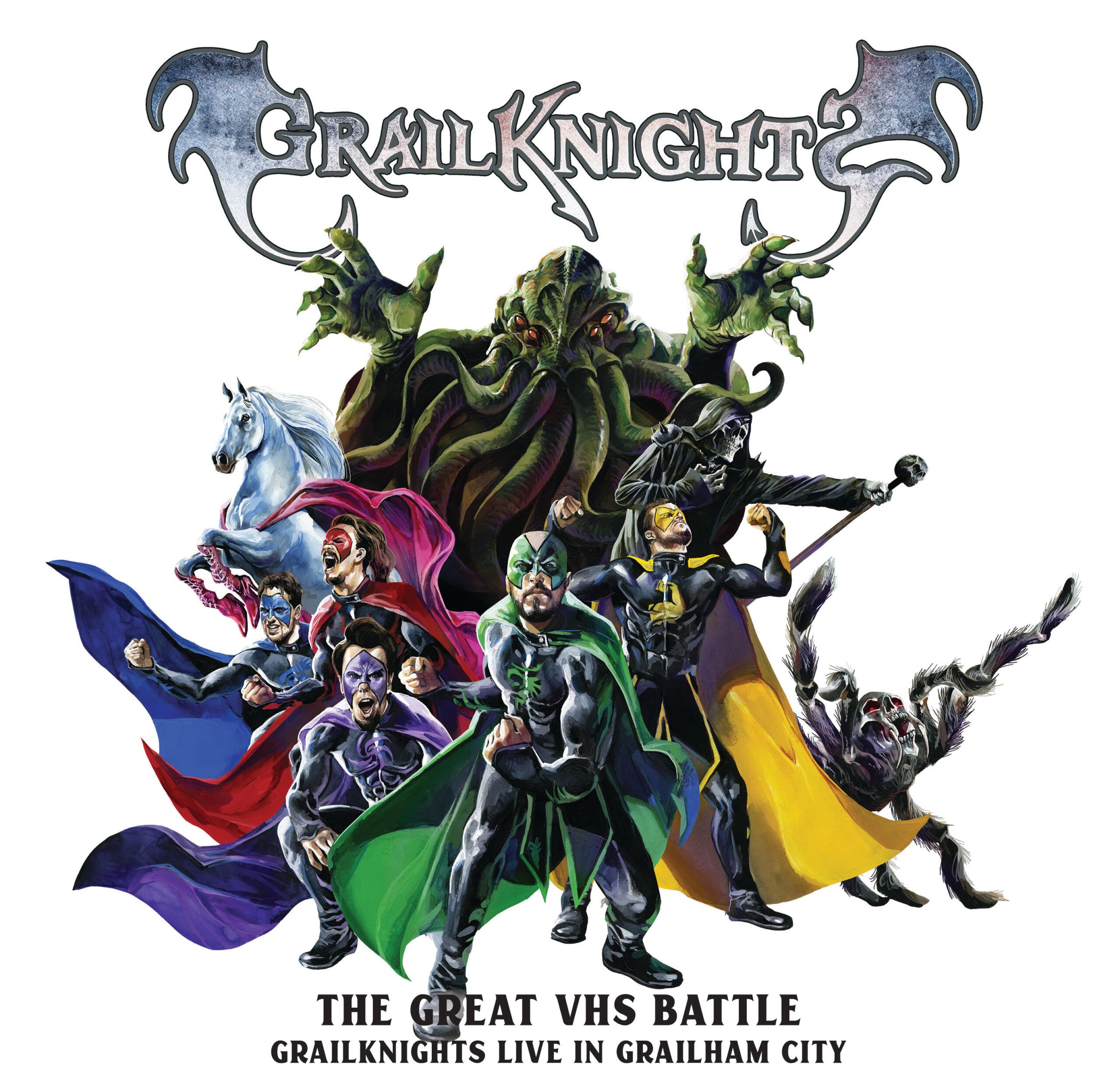 "The Great VHS Battle - Grailknights Live in Grailham City"-DVD/CD erscheint im November