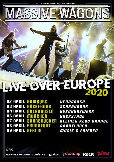 "Live Over Europe"-Tour 2020 angekündigt