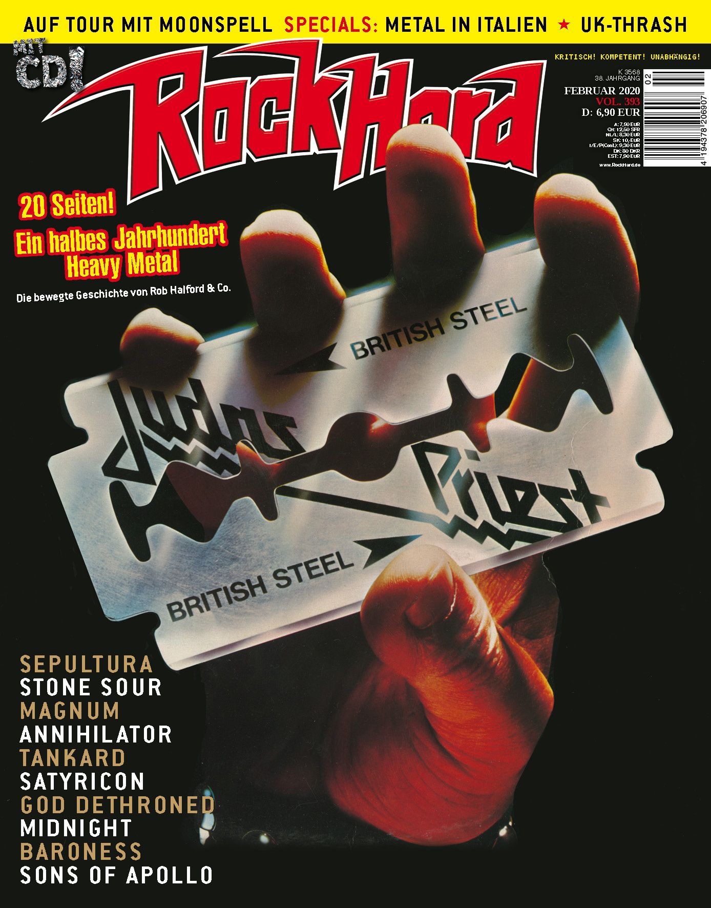 Heftvorstellung Rock Hard Vol. 393