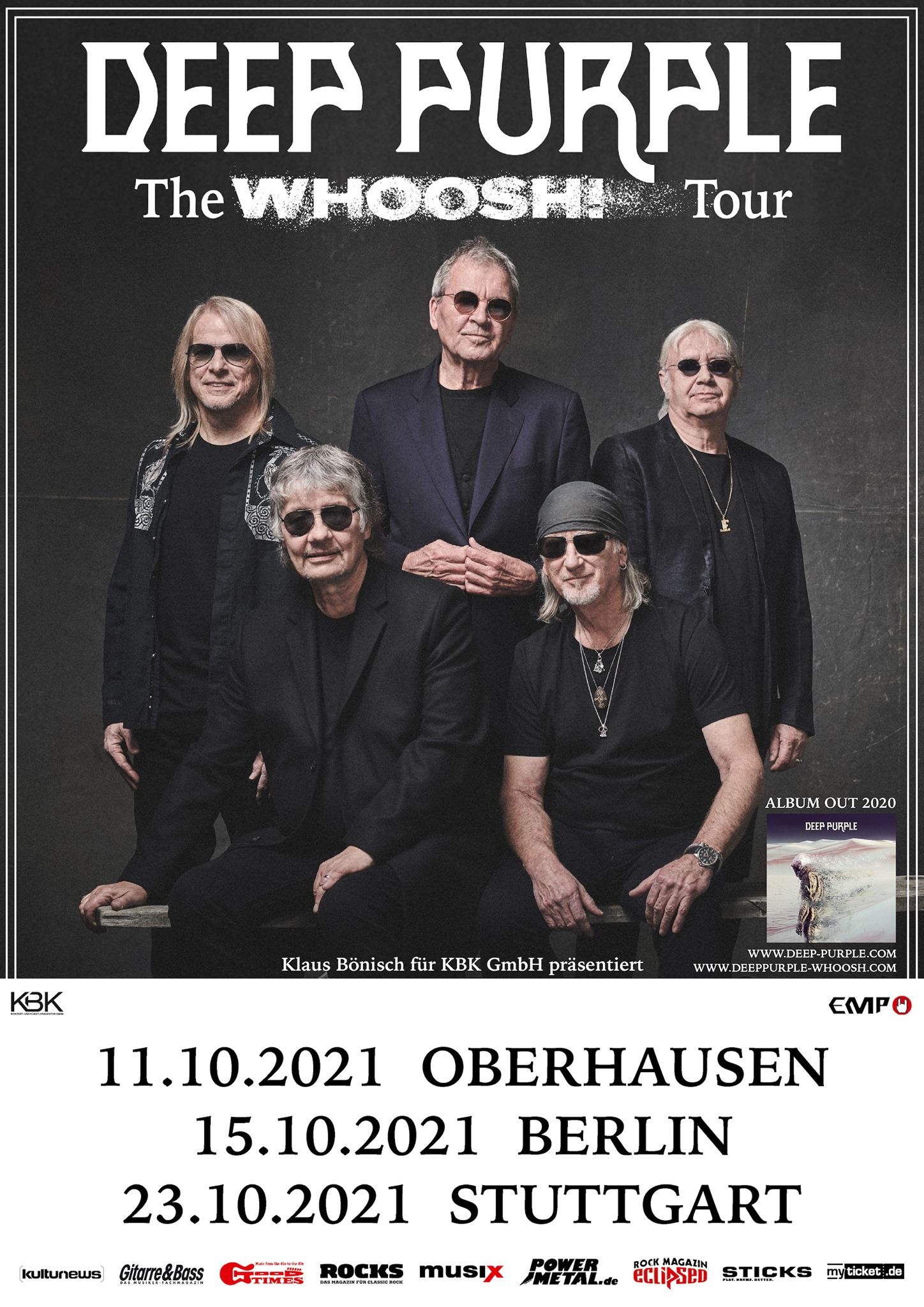 "Whoosh!"-Tour auf Herbst 2021 verschoben