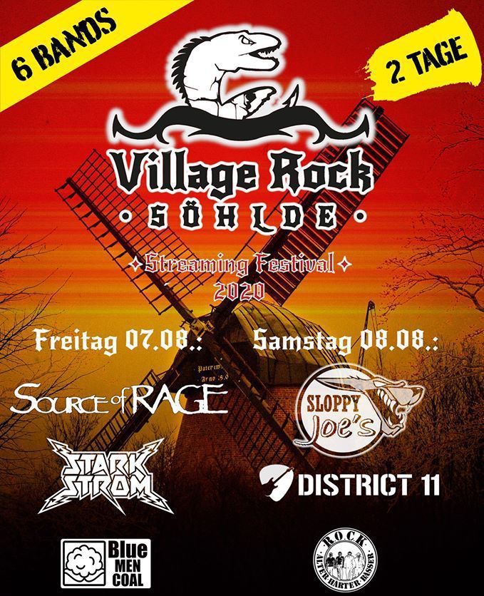 Village Rock Söhlde: Streaming-Festival am 7. und 8. August