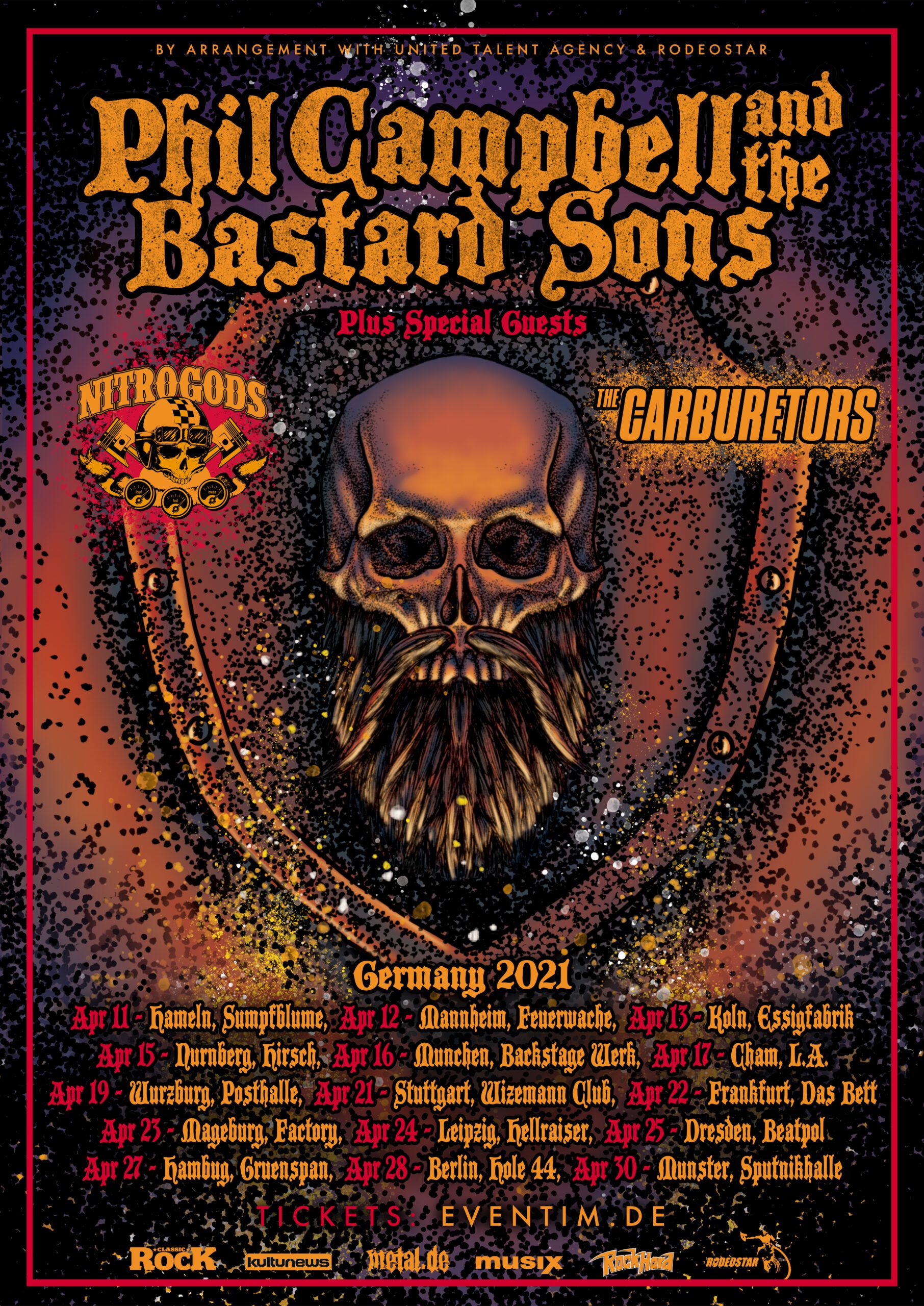"We're The Bastards"-Tour im April 2021 angekündigt