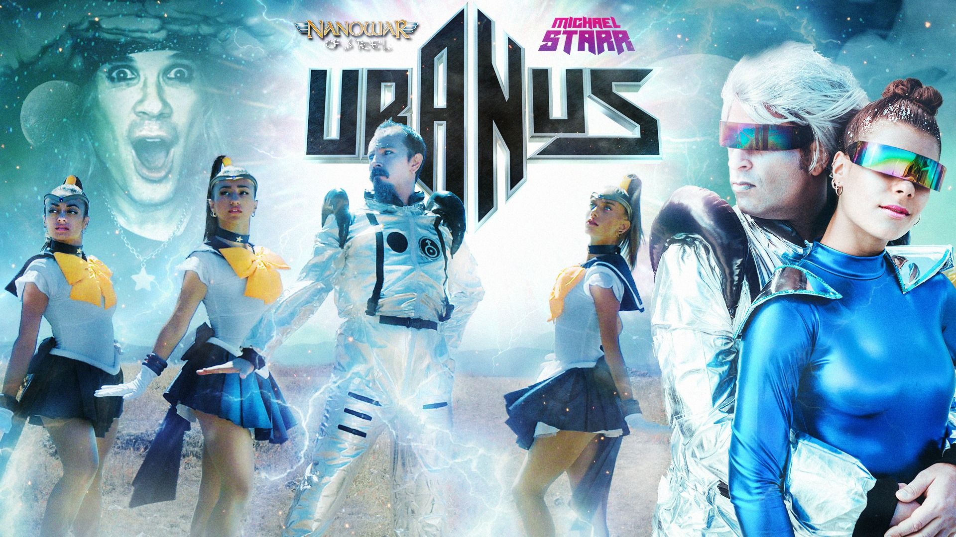 Neues 'Uranus'-Musikvideo mit Michael Starr von Steel Panther veröffentlicht