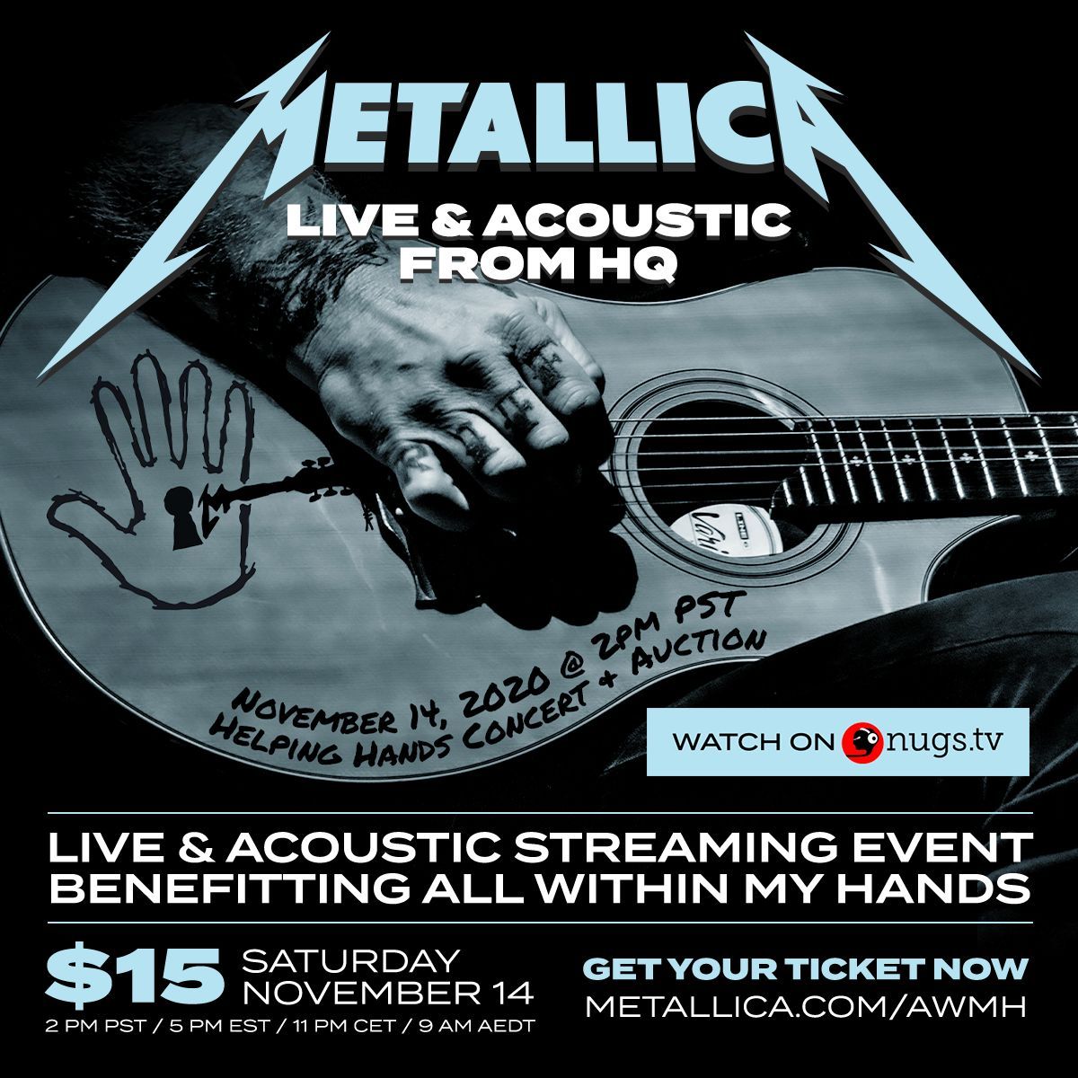 "Live & Acoustic From HQ"-Streaming-Event am 14. November