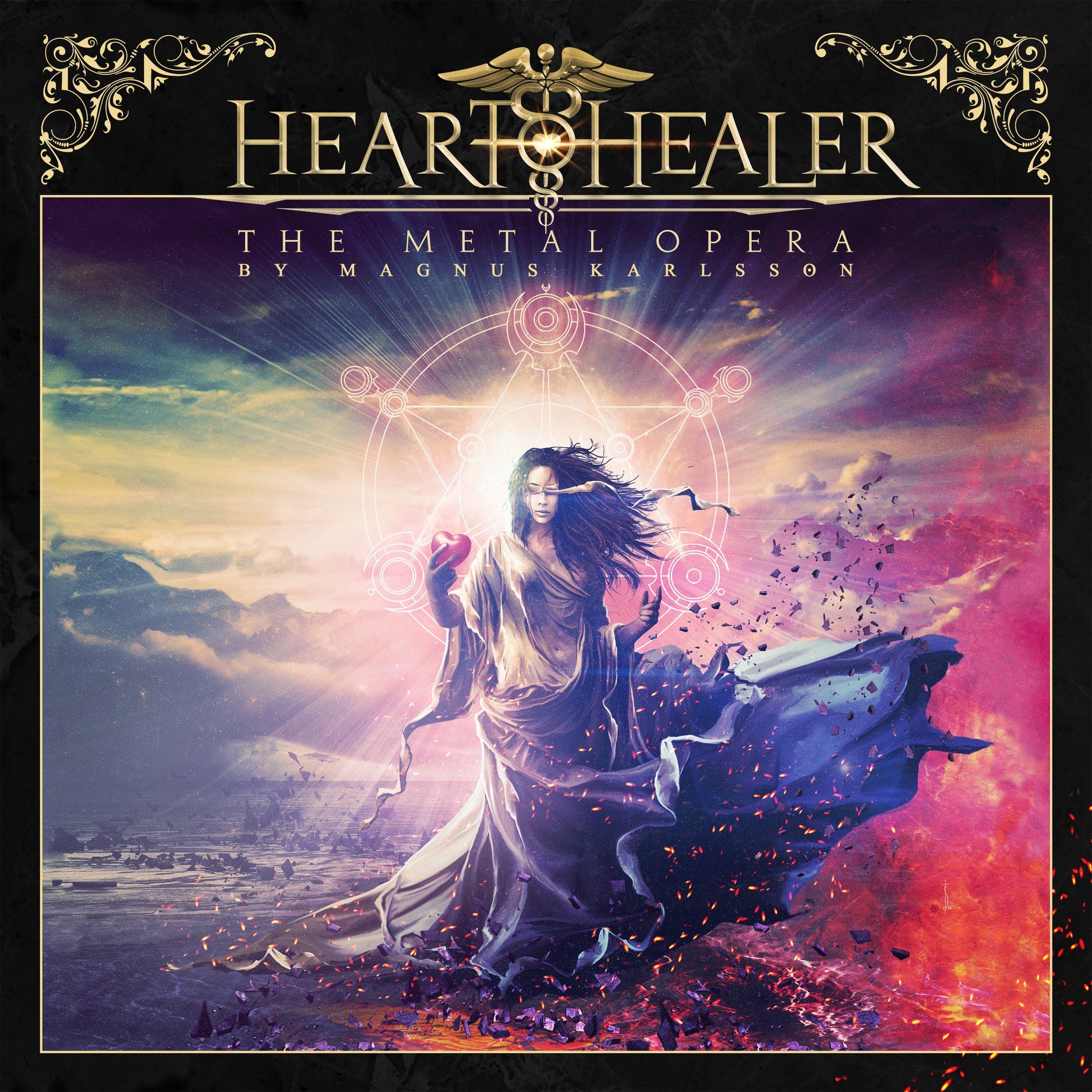 Gitarrist Magnus Karlsson veröffentlicht Debüt-Album mit Heart Healer im März
