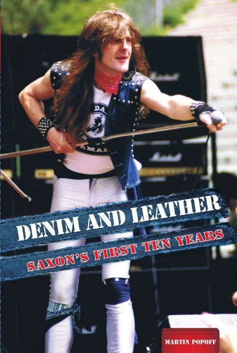 "Denim And Leather: Saxon's First Ten Years"-Buch erscheint im Juni