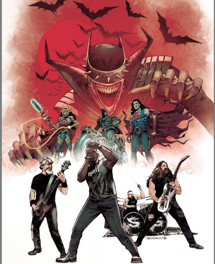 Kollaboration an DC-Comic-Reihe "Dark Nights: Death Metal – Band Edition" bestätigt