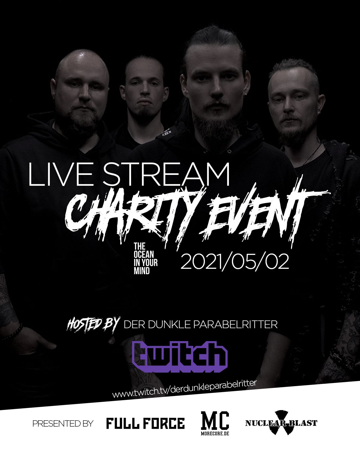 Charity-Livestream am 2. Mai
