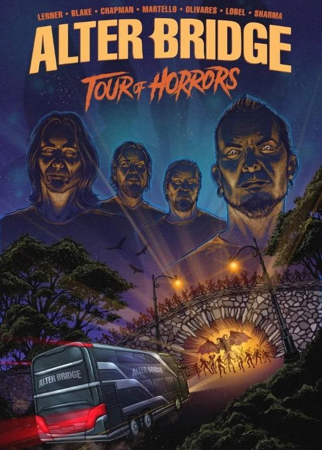 "Alter Bridge: Tour Of Horrors"-Comic erscheint im November