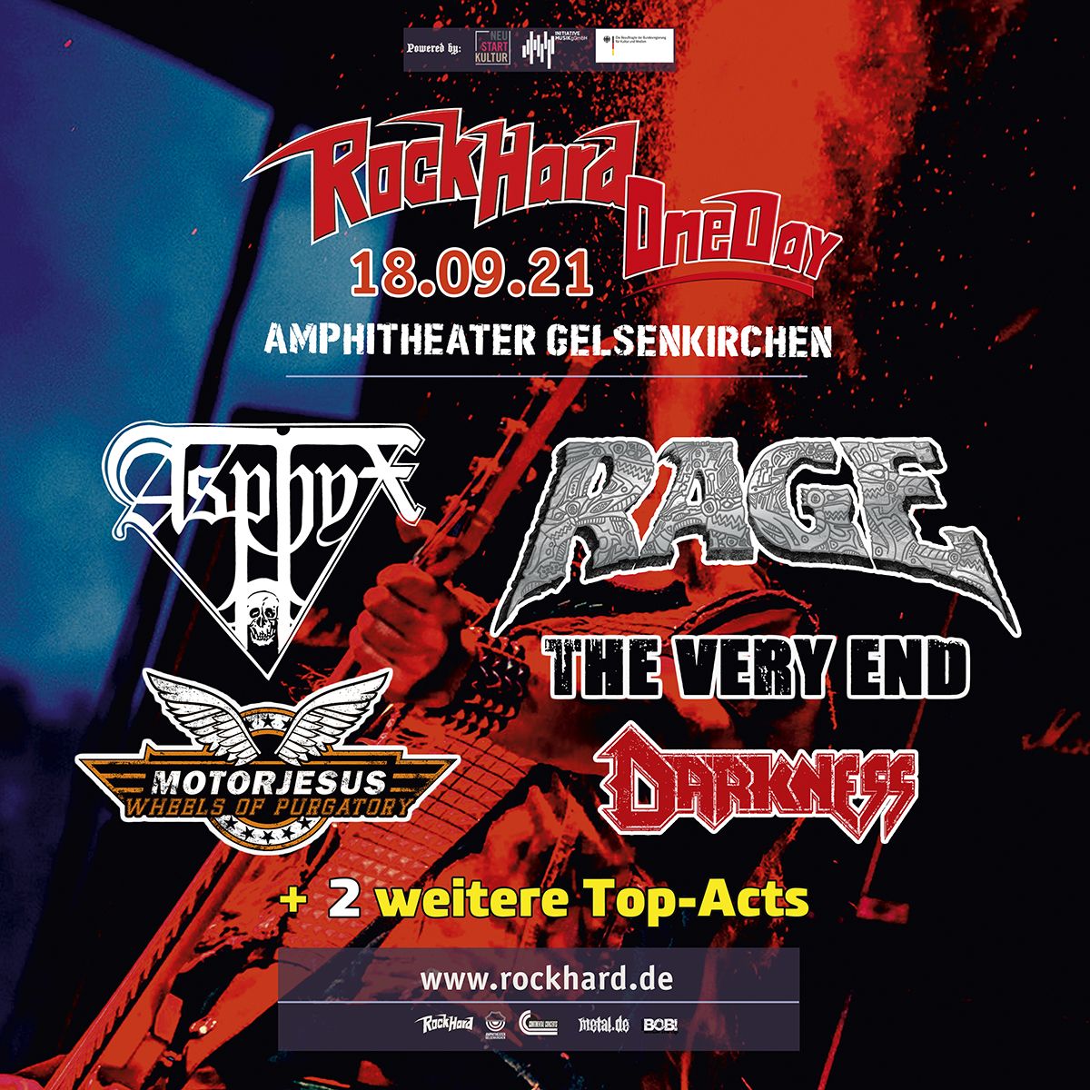 Rock Hard One Day: Ein-Tages-Festival im September 2021