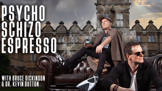 Erste Folge von Bruce Dickinsons "Psycho Schizo Espresso"-Podcast ist online
