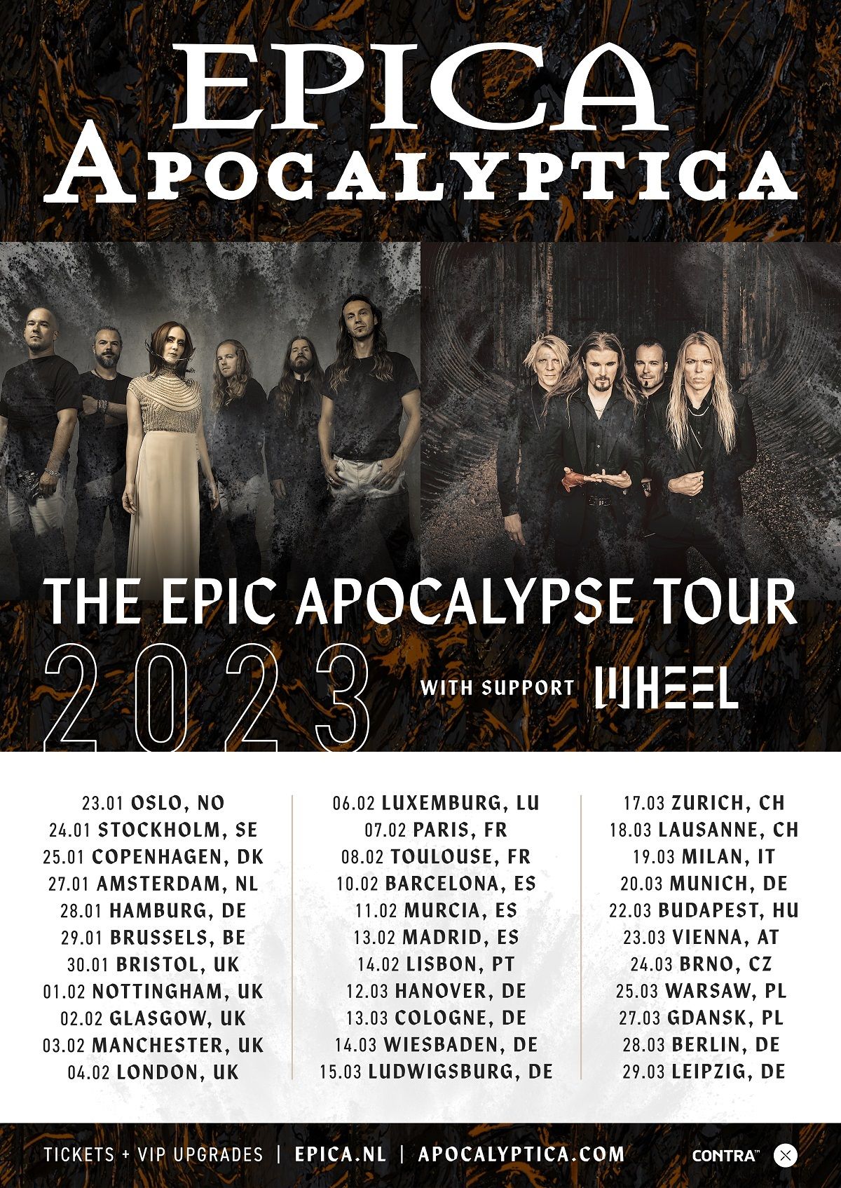 The Epic Apocalypse Tour auf 2023 verschoben