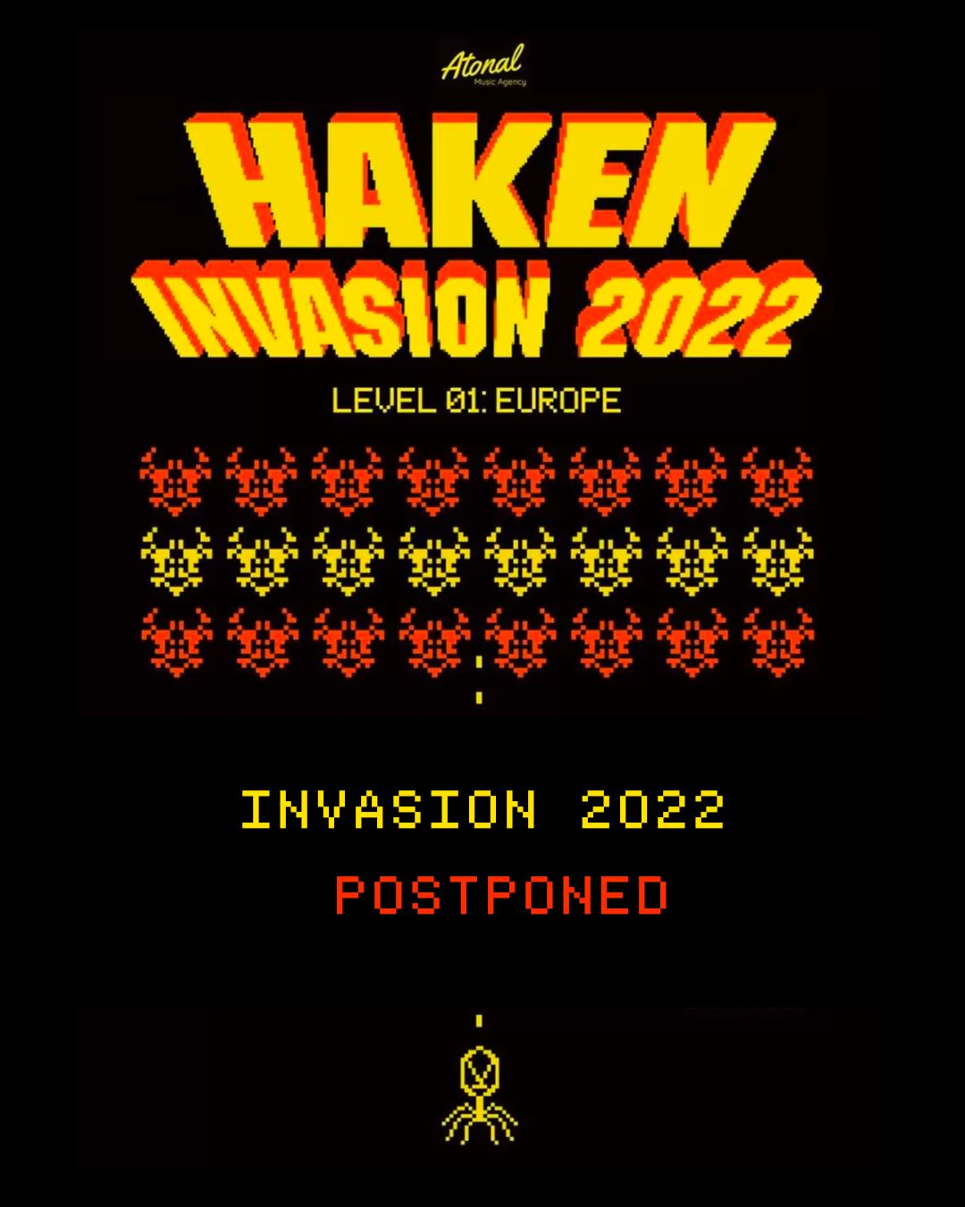 "Invasion"-Europatour 2022 wird verlegt