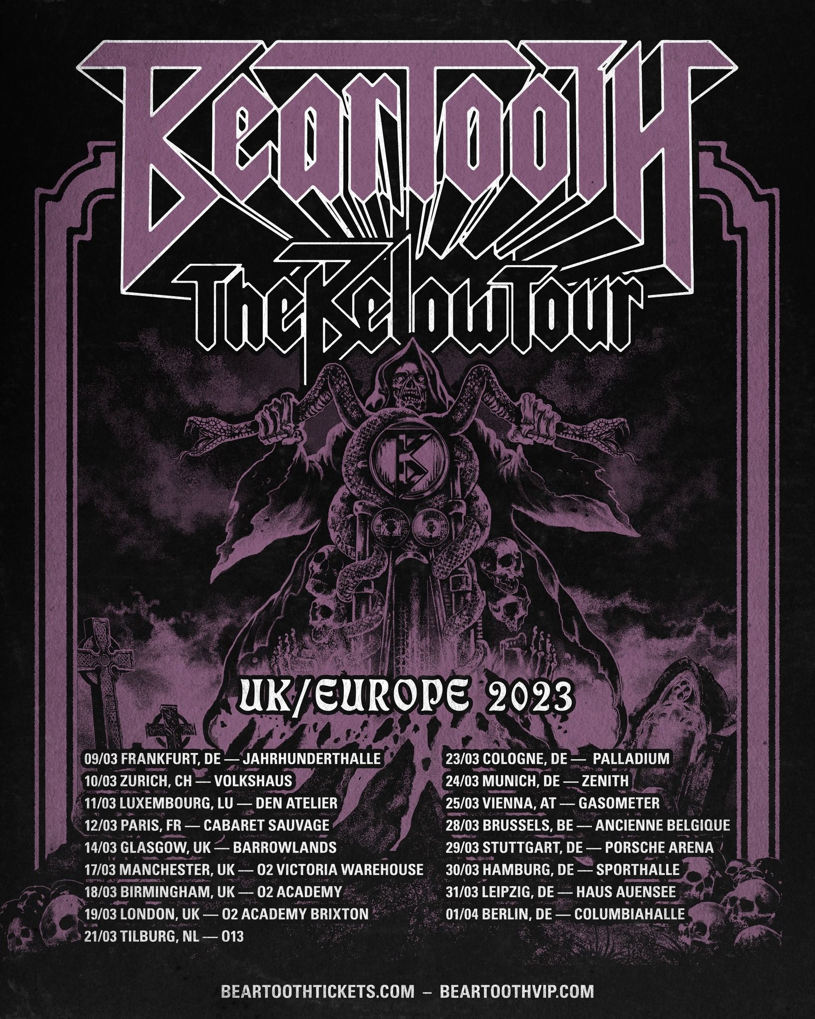 "The Below"-Tour auf 2023 verschoben
