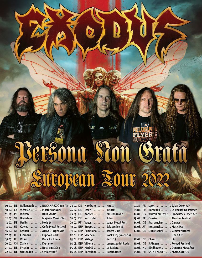 "Persona Non Grata"-Europatour im Sommer angekündigt