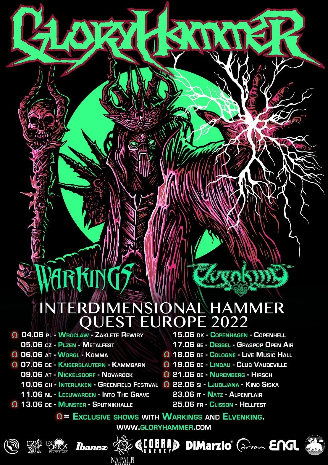 "Interdimensional Hammer Quest"-Tour für Juni angekündigt